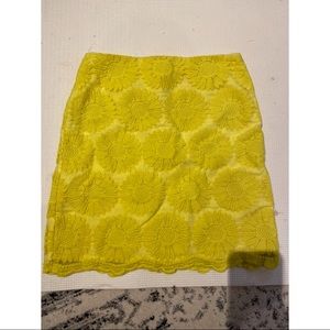 Joe fresh sunflower skirt